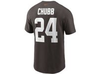 Men's Nike Nick Chubb Brown Cleveland Browns Game Player Jersey