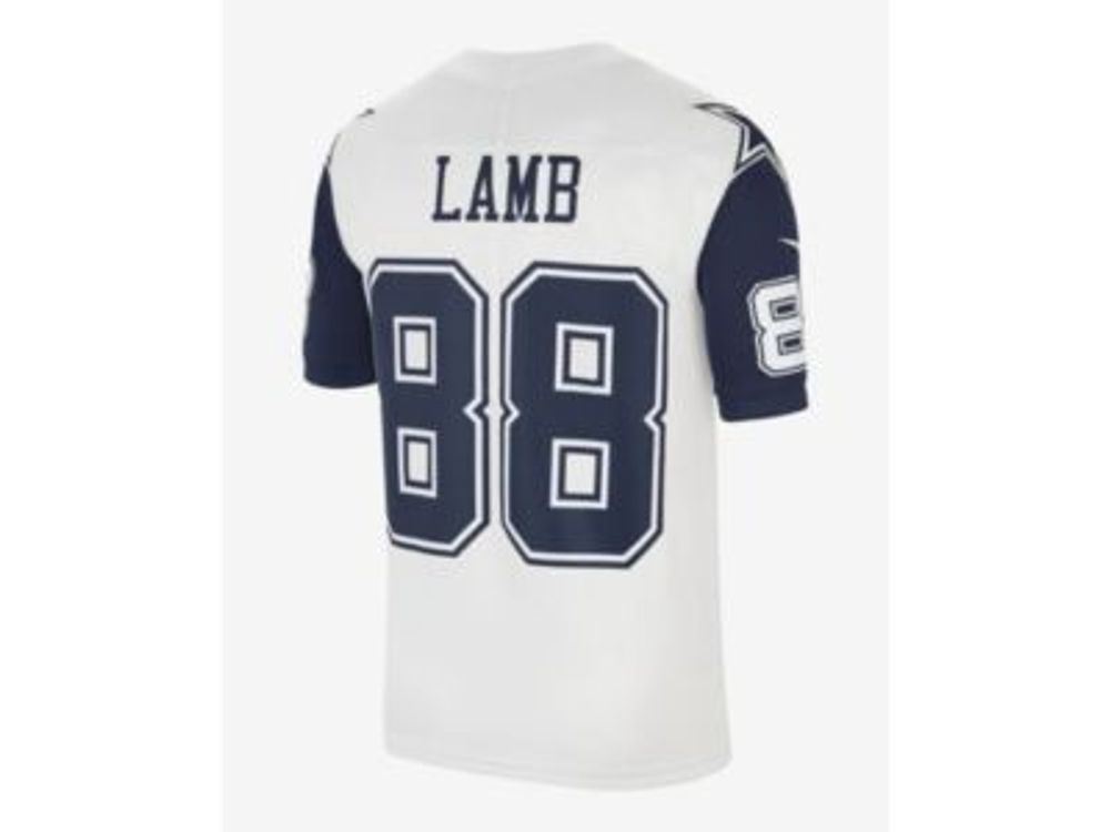 Men's Nike CeeDee Lamb Navy Dallas Cowboys Name & Number T-Shirt