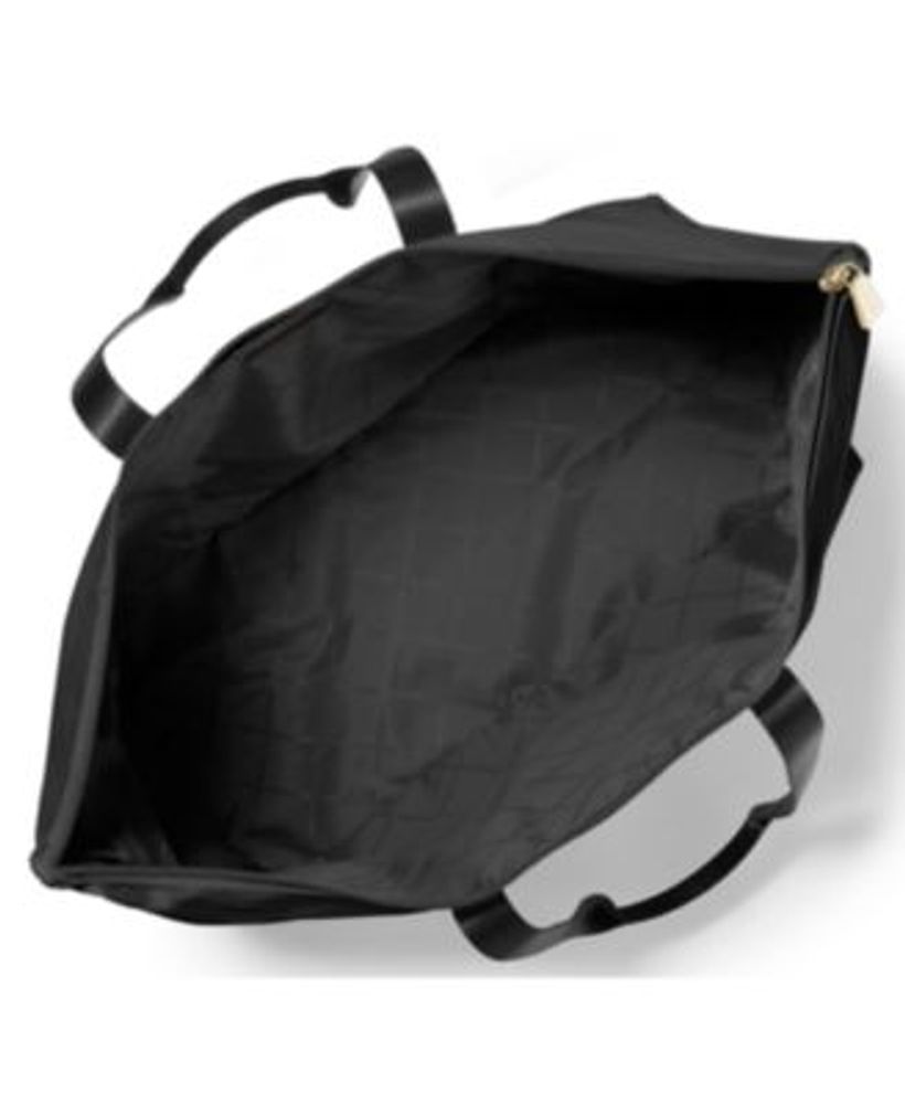 Michael Kors Jet Set Large Packable Travel Tote Bag - Black