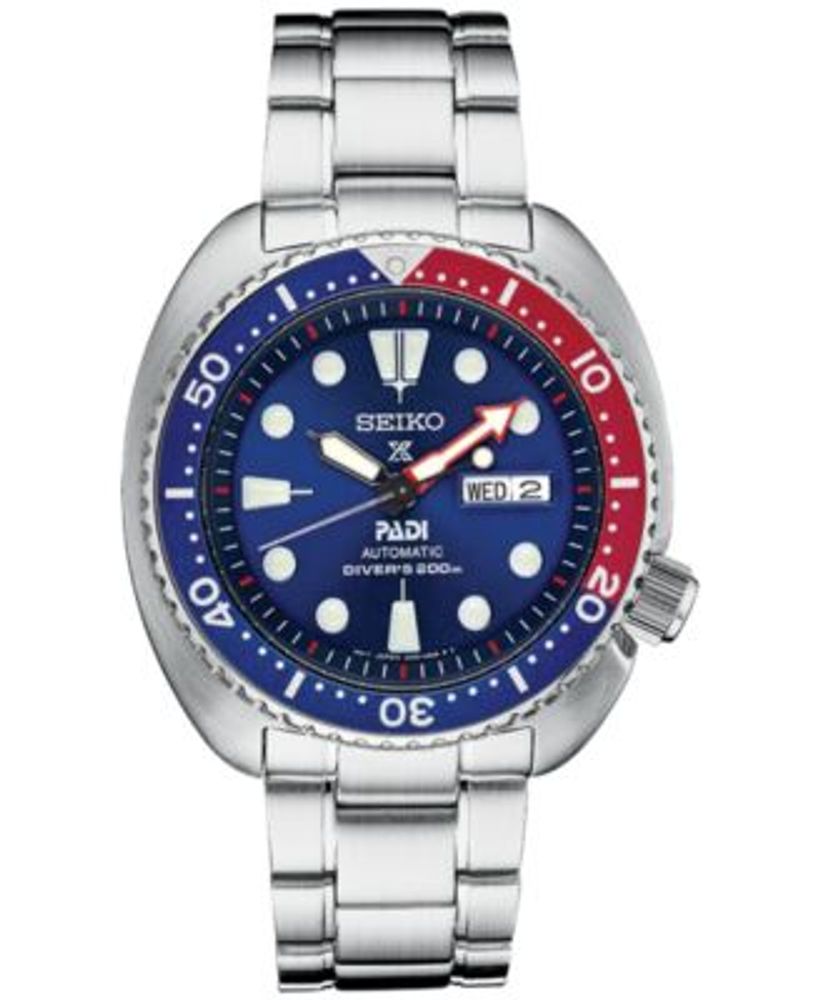 Seiko Men's Automatic Prospex Diver Stainless Steel Bracelet Watch 45mm |  Foxvalley Mall
