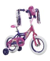 12-Inch Disney Princess Girls Bike With Bubble-Maker