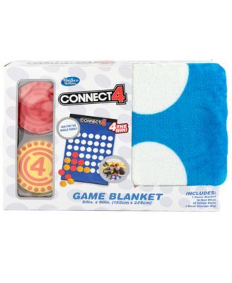 Connect 4 Game Blanket