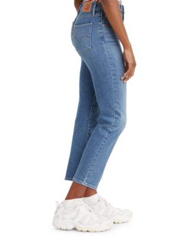 Levi's Women's Wedgie Straight-Leg Cropped Jeans | Montebello Town Center