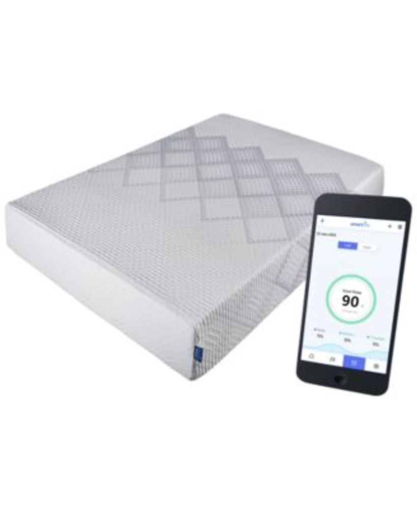 SmartLife™ Lily 12" Medium Mattress with Remote- Queen