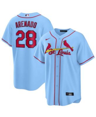 Nolan Arenado St. Louis Cardinals Nike Alternate Official Replica Player  Jersey - Light Blue