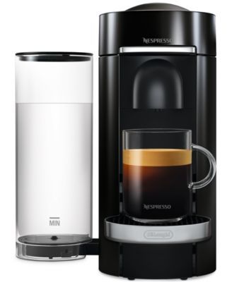 Black VertuoPlus Deluxe Coffee and Espresso Machine by De'Longhi