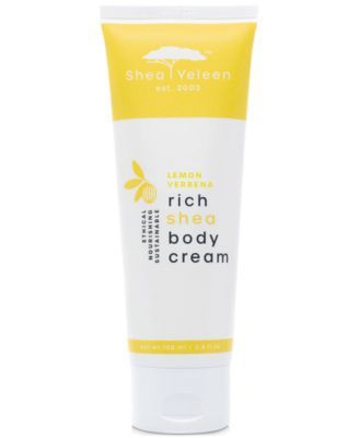 Lemon Verbena Shea Body Cream, 3.4-oz.