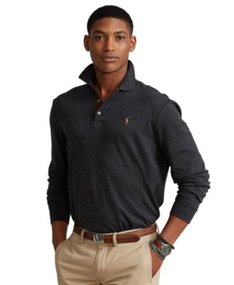 Polo Ralph Lauren Men's Classic-Fit Long Sleeve Soft Cotton Polo Shirt |  Foxvalley Mall