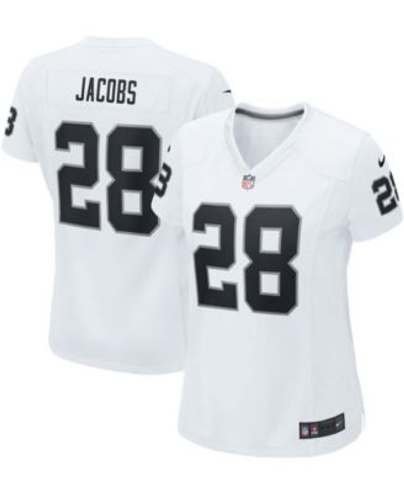 Josh Jacobs Las Vegas Raiders Nike Women's Inverted Legend Jersey - Silver