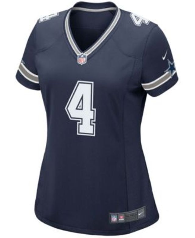 Women's Nike Dak Prescott Gray Dallas Cowboys Atmosphere Fashion