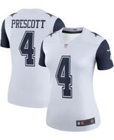 Women's Nike Dak Prescott White Dallas Cowboys Color Rush Legend Player  Jersey