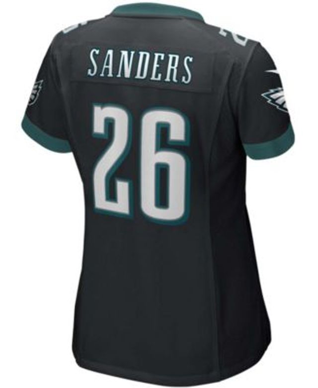 Women's Nike Miles Sanders Black Philadelphia Eagles Player Jersey