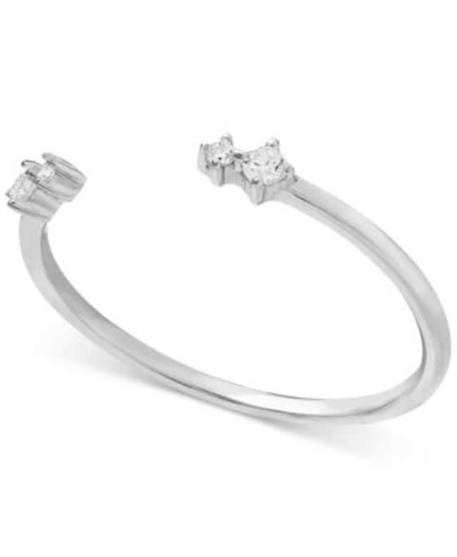 Giani Bernini Cubic Zirconia Stackable Cuff Ring, Created for
