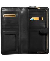 Skinny Wallet in Refined Leather