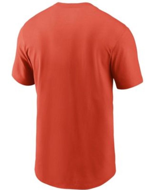 Nike Cleveland Browns Brown Wordmark Essential Short Sleeve T Shirt