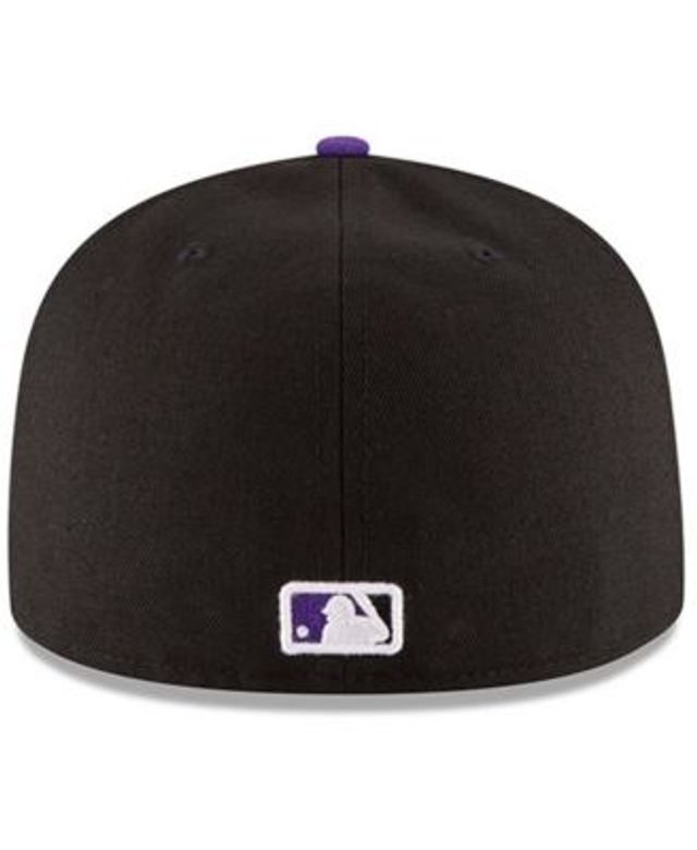 Colorado Rockies New Era Game Authentic Collection On-Field Low Profile 59FIFTY Fitted Hat - Black