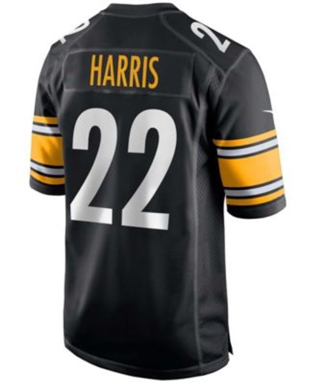 Men's Nike Najee Harris Black Pittsburgh Steelers Rflctv Limited Jersey Size: Medium