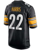 Men's Nike Najee Harris Black Pittsburgh Steelers Rflctv Limited Jersey Size: Medium