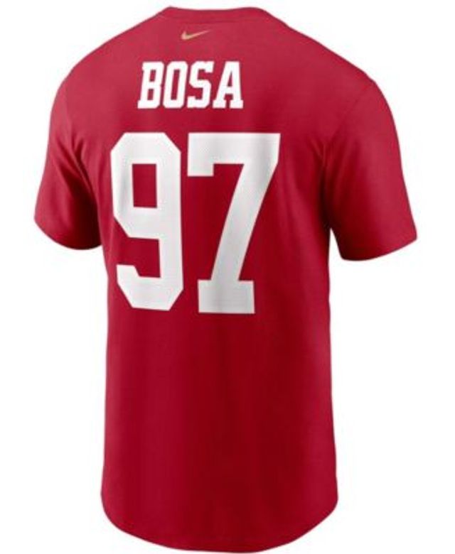 Nike San Francisco 49ers Bosa #97, 75 Ann Vapor Untouchable Jersey,  Red/White, S