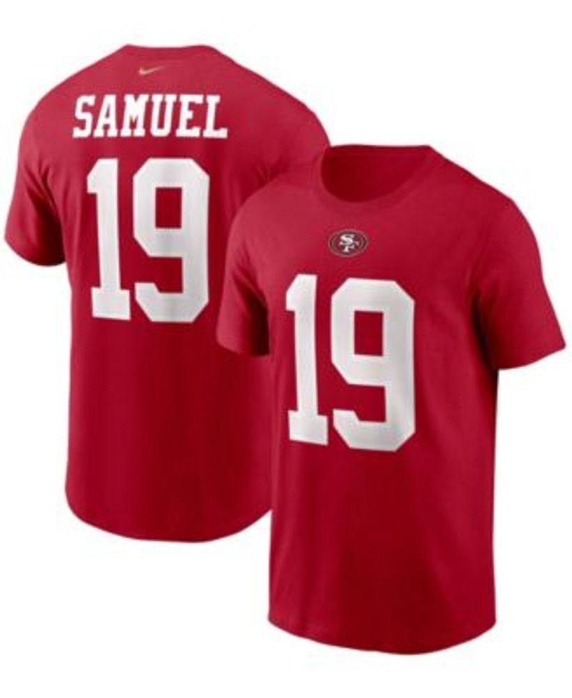 Nike Men's Deebo Samuel Scarlet San Francisco 49ers Player Name