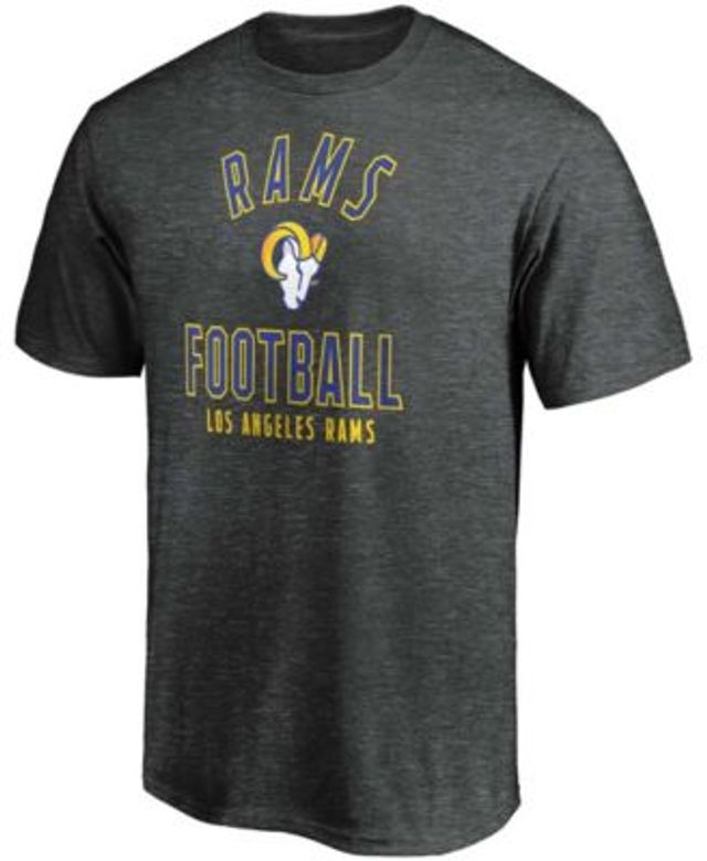 Men's Fanatics Branded Heathered Charcoal Los Angeles Rams Super Bowl LVI  Champions Hometown Game Plan T-Shirt