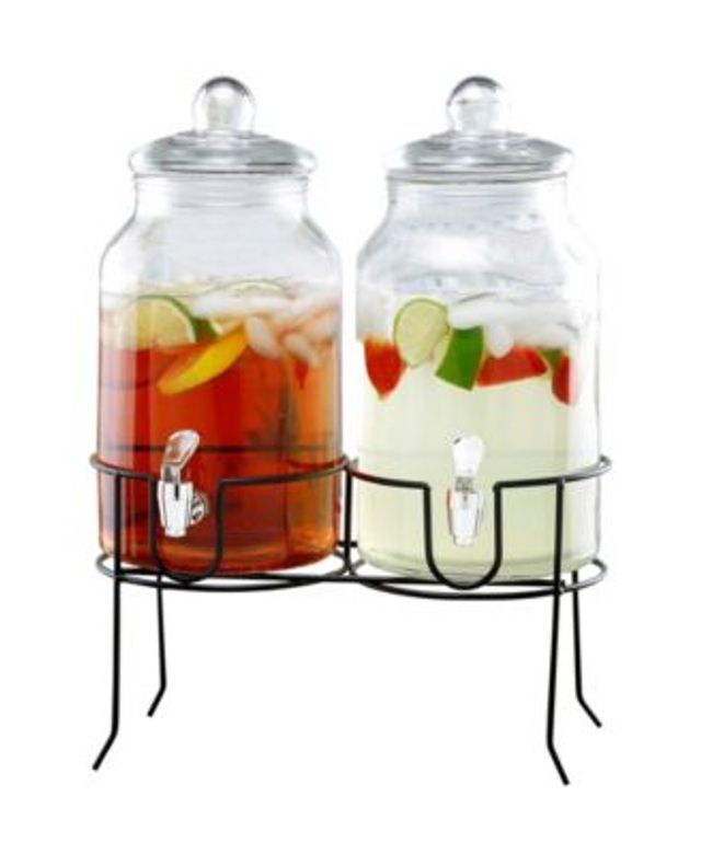 Style Setter Magnolia Grove 2.7 Gal, Clear, Cold Beverage Glass