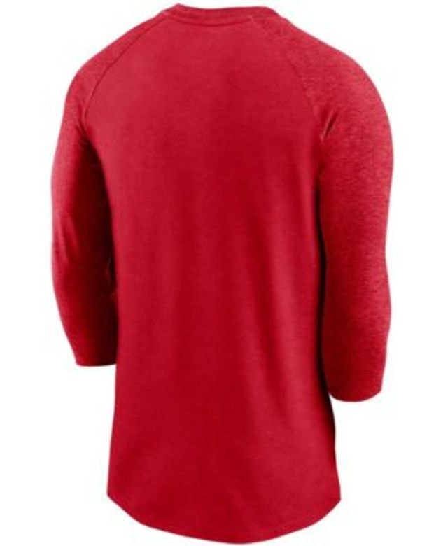 Seattle Mariners Nike Local Phrase Tri-Blend 3/4-Sleeve Raglan T-Shirt -  Navy