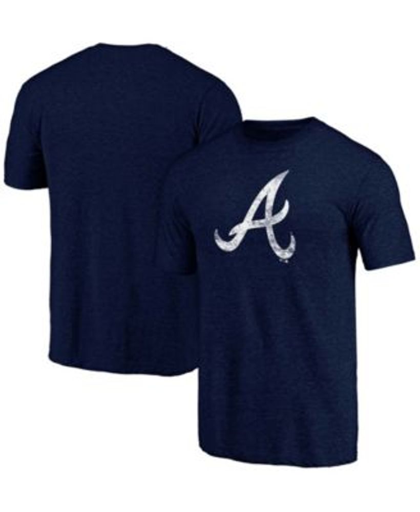 Fanatics Men's Heathered Red Atlanta Braves Weathered Official