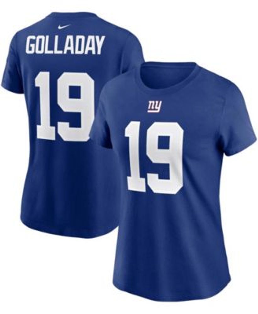 Men's Nike Royal New York Giants Team Wordmark T-Shirt Size: Small