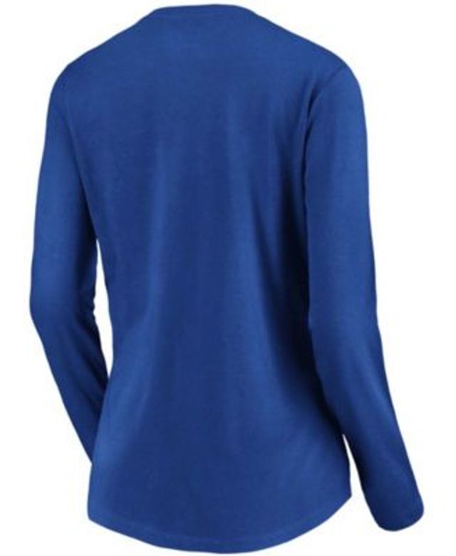 Women's Toronto Blue Jays Fanatics Branded Royal Ultimate Style Raglan  V-Neck T-Shirt