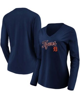 FANATICS Women's Fanatics Branded Black Colorado Rockies Core Team Lockup  Long Sleeve V-Neck T-Shirt