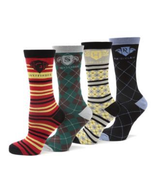 Men's House Socks Gift Set, Pack of 4