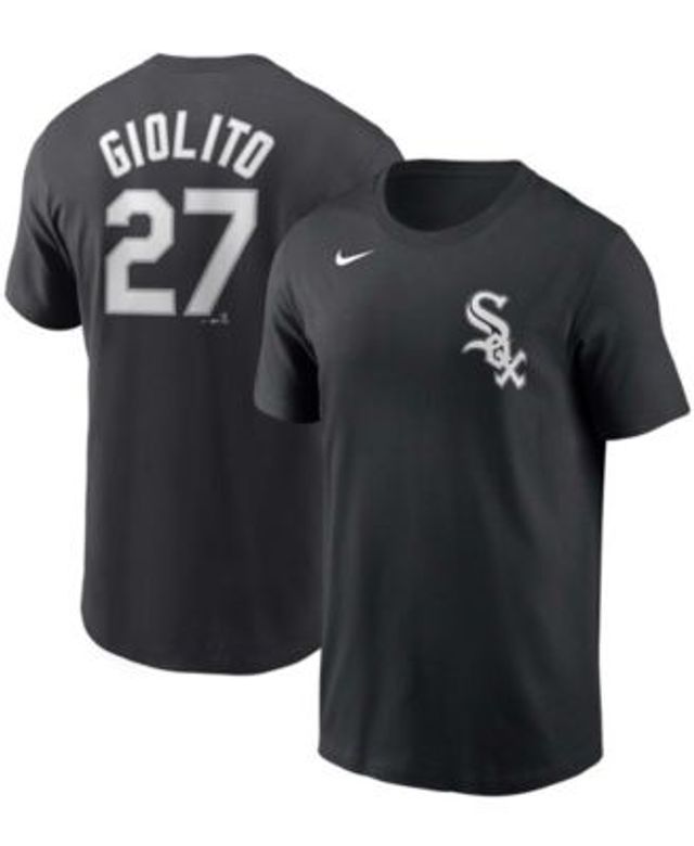 Nike Men's Yoan Moncada Chicago White Sox Name and Number Player T-Shirt