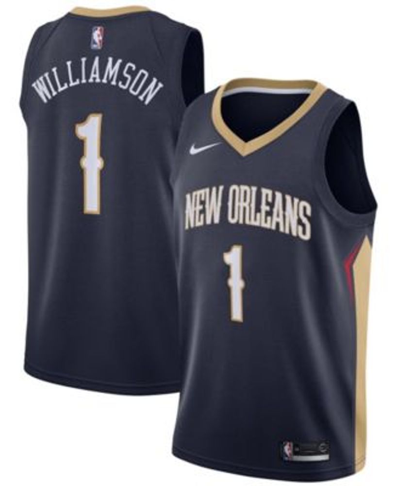 Jordan New Orleans Pelicans Men's Statement Swingman Jersey Zion Williamson  - Macy's