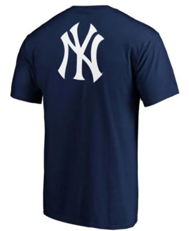 Men's Fanatics Branded Heathered Gray New York Yankees Iconic Team Element Speckled Ringer T-Shirt