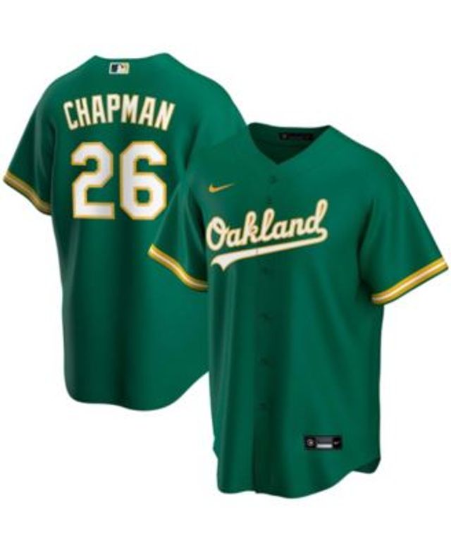 Youth Nike Kelly Green Oakland Athletics Alternate Replica Team Jersey