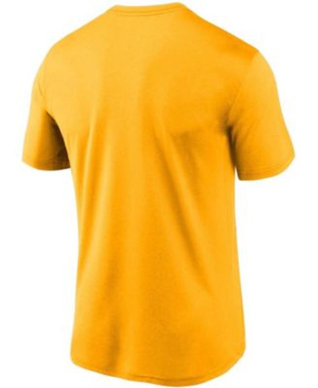 Men's Nike Gold Pittsburgh Steelers Logo Essential Legend