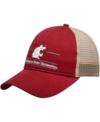 The Game Men's Louisville Cardinals White Bar Adjustable Hat