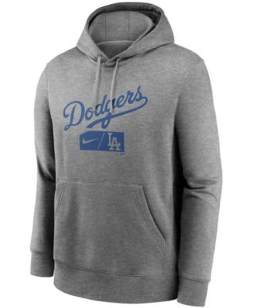 Nike Men's Los Angeles Dodgers Pullover Fleece Hoodie - Macy's