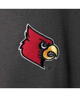 Men's Cutter & Buck Gray Louisville Cardinals Alumni Logo Navigate Softshell Full-Zip Jacket Size: Small