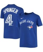 Youth Nike George Springer Royal Toronto Blue Jays Player Name