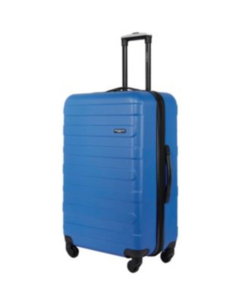 Travelers Club Austin 4 Piece Hardside Luggage Set - Blue