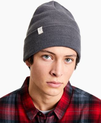 Men's Tall Solid Beanie, Created for Macy's