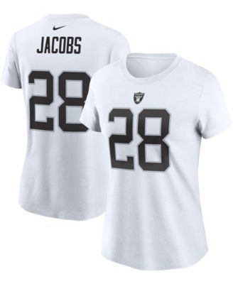 Men's Nike Josh Jacobs White Las Vegas Raiders Color Rush Legend Player  Jersey