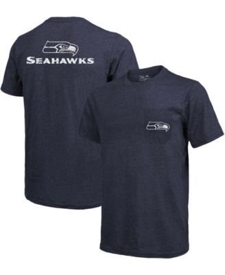 Refried Apparel Men's Gray Seattle Seahawks Angle Long Sleeve T-shirt