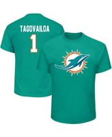 Lids Tua Tagovailoa Miami Dolphins Fanatics Branded Big & Tall Sleeve Panel  Player Name Number T-Shirt - Aqua