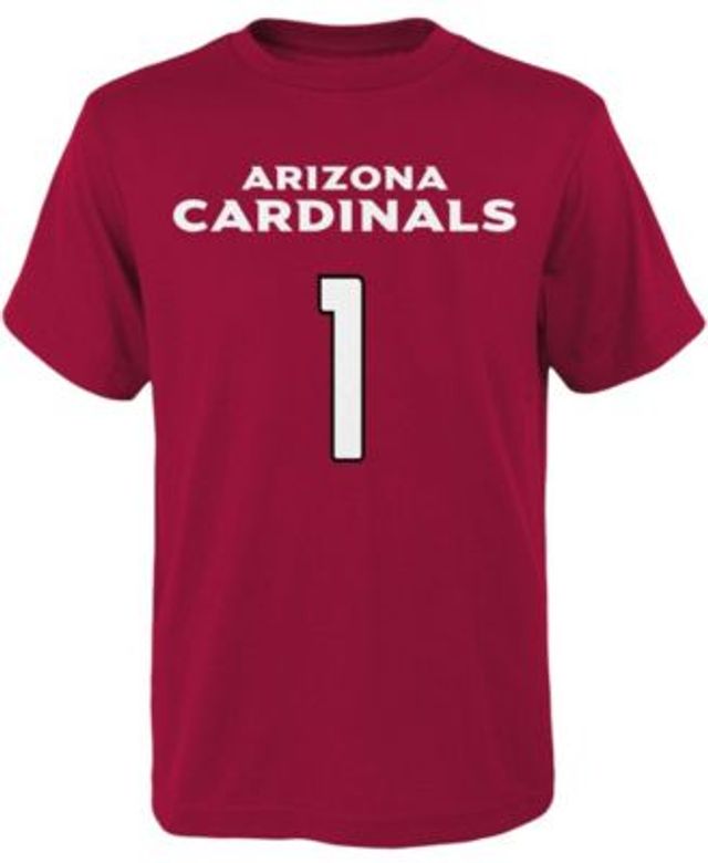 Outerstuff Arizona Cardinals Youth Team Logo Long Sleeve T-Shirt - Cardinal Size: Large