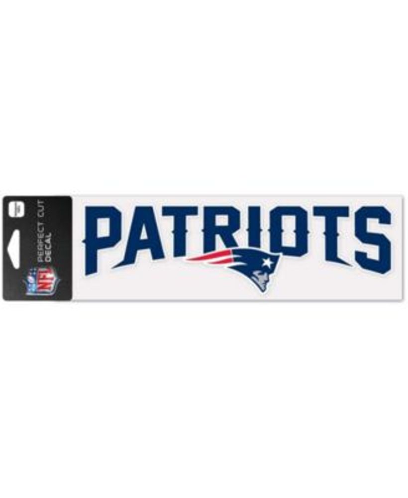 New England Patriots WinCraft Logo 4 x 4 Color Perfect Cut Decal