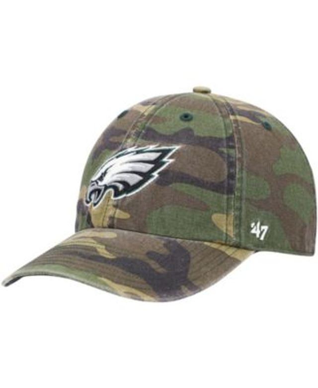 Philadelphia Eagles New Era Woodland 59FIFTY Fitted Hat - Camo