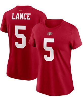 Nike Women's Nike Trey Lance White San Francisco 49ers Player Jersey